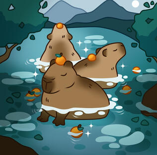 Capybaras
