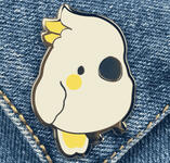Cockatoo Enamel Pin