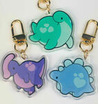 Dinosaur Keychains