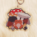 Mushroom Toad Keychain